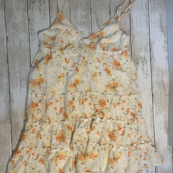 NWT No Comment NY•LA Boutique Floral Sundress slip-on size medium - Picture 10 of 14
